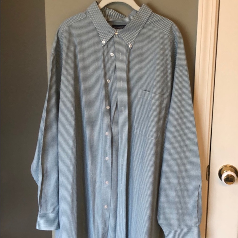 Roundtree & Yorke Men’s Dress Shirt Size 3XB